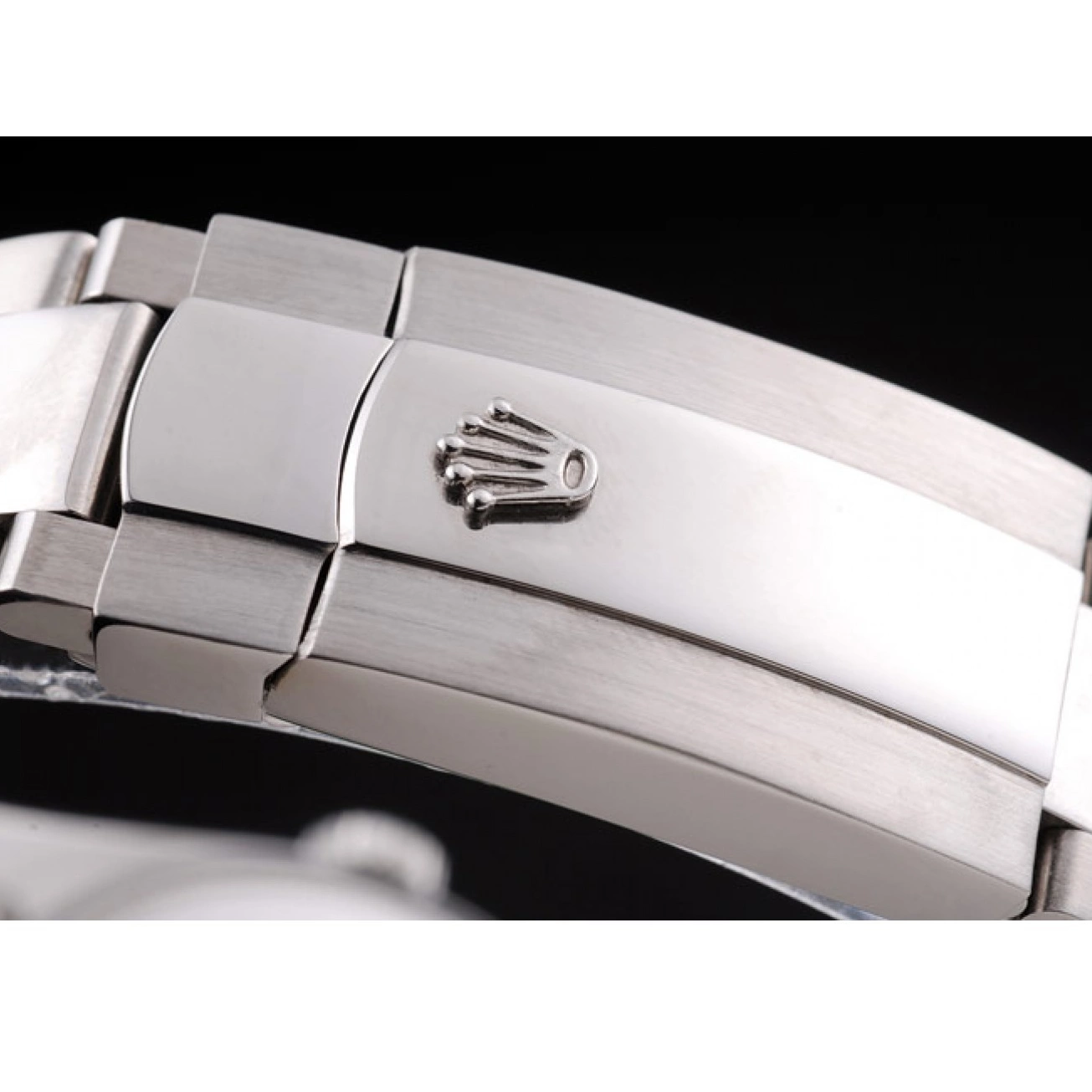 MiroTime 0806 Rolex Datejust Stainless Steel Silver Flowers Dial Diamond Plated rl305